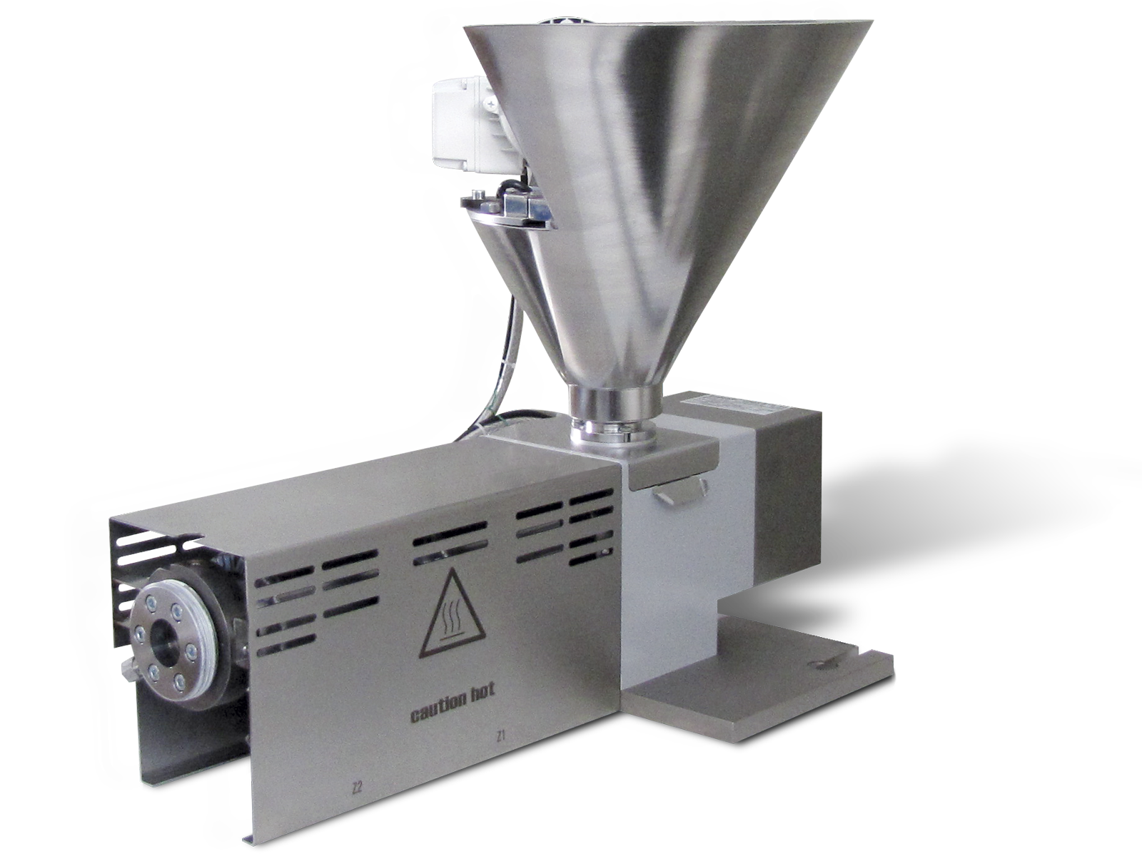 Extruder outlet single screw