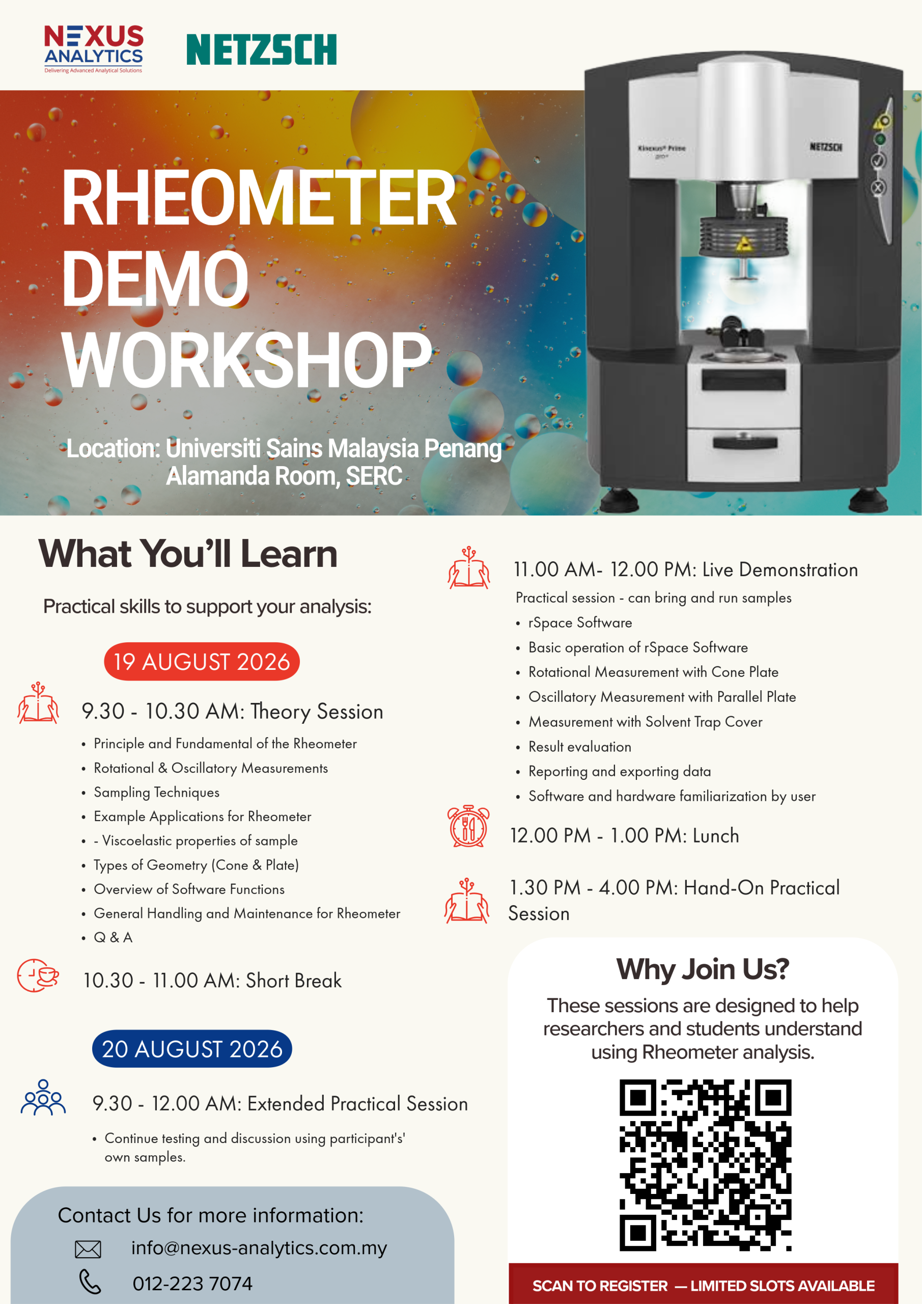 Rheometer Demo Workshop